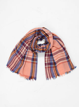 Solia Scarf Pink Check by Bellerose | Couverture & The Garbstore