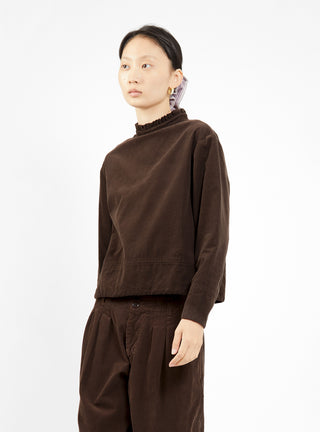 Gia Shirt Brown by YMC | Couverture & The Garbstore