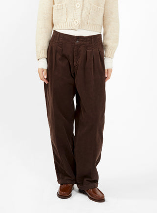 Keaton Trouser Brown by YMC | Couverture & The Garbstore