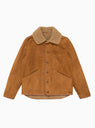 Brainticket Shearling Jacket Tan by YMC | Couverture & The Garbstore