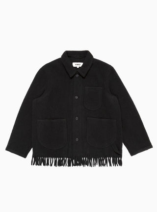 Labour Chore Fringed Jacket Black by YMC | Couverture & The Garbstore