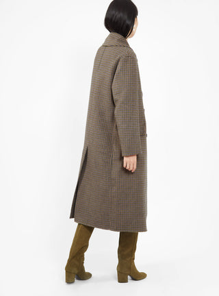 Axel Coat Brown Checks by Rachel Comey | Couverture & The Garbstore