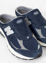 M2002RMW Mules Navy & Marblehead Grey by New Balance | Couverture & The Garbstore