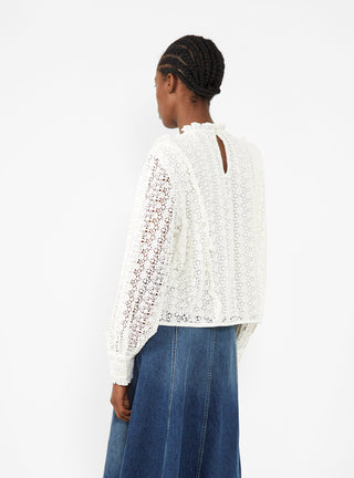 Phoebe Blouse Off White by Skall Studio | Couverture & The Garbstore