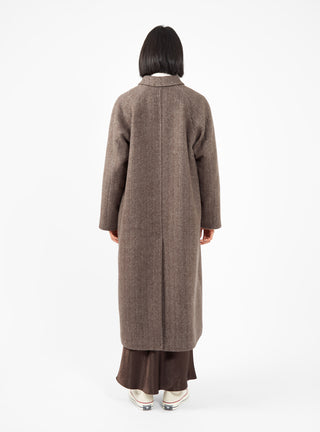 Mary Coat Dark Brown by Skall Studio by Couverture & The Garbstore