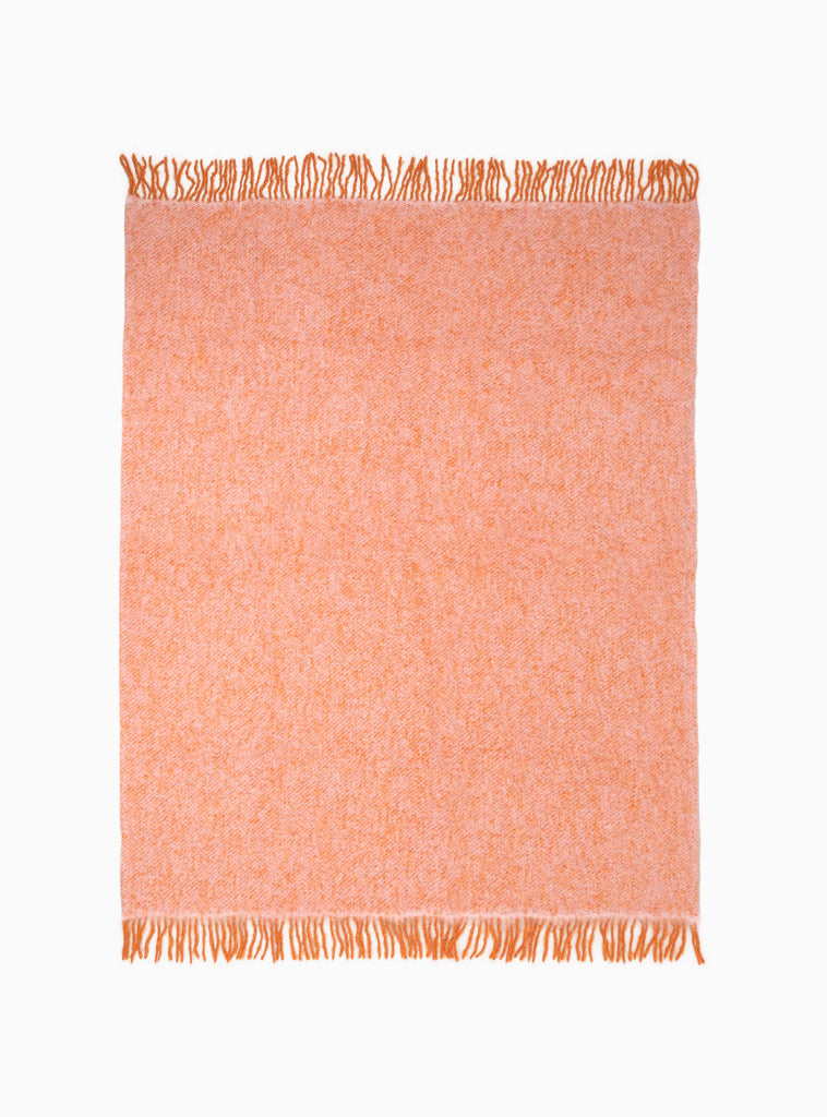 Revontuli Blanket Rose Pink & Rust Orange by Lapuan Kankurit | Couverture & The Garbstore