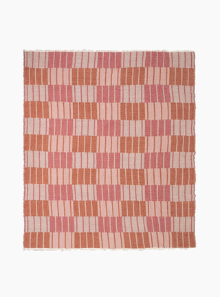 Sointu Blanket Red & Cinnamon by Lapuan Kankurit | Couverture & The Garbstore