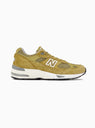 Made in UK M991GGW Sneakers Green Moss & Cloud Cream by New Balance | Couverture & The Garbstore