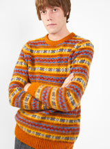 A Day In The Wool Sweater Orange Dreams by Howlin' | Couverture & The Garbstore