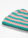 Hard Working Beanie Rose Pink & Green by Howlin' | Couverture & The Garbstore