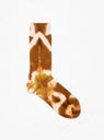 Formal Tie Dye Crew Socks Brown by ROTOTO | Couverture & The Garbstore