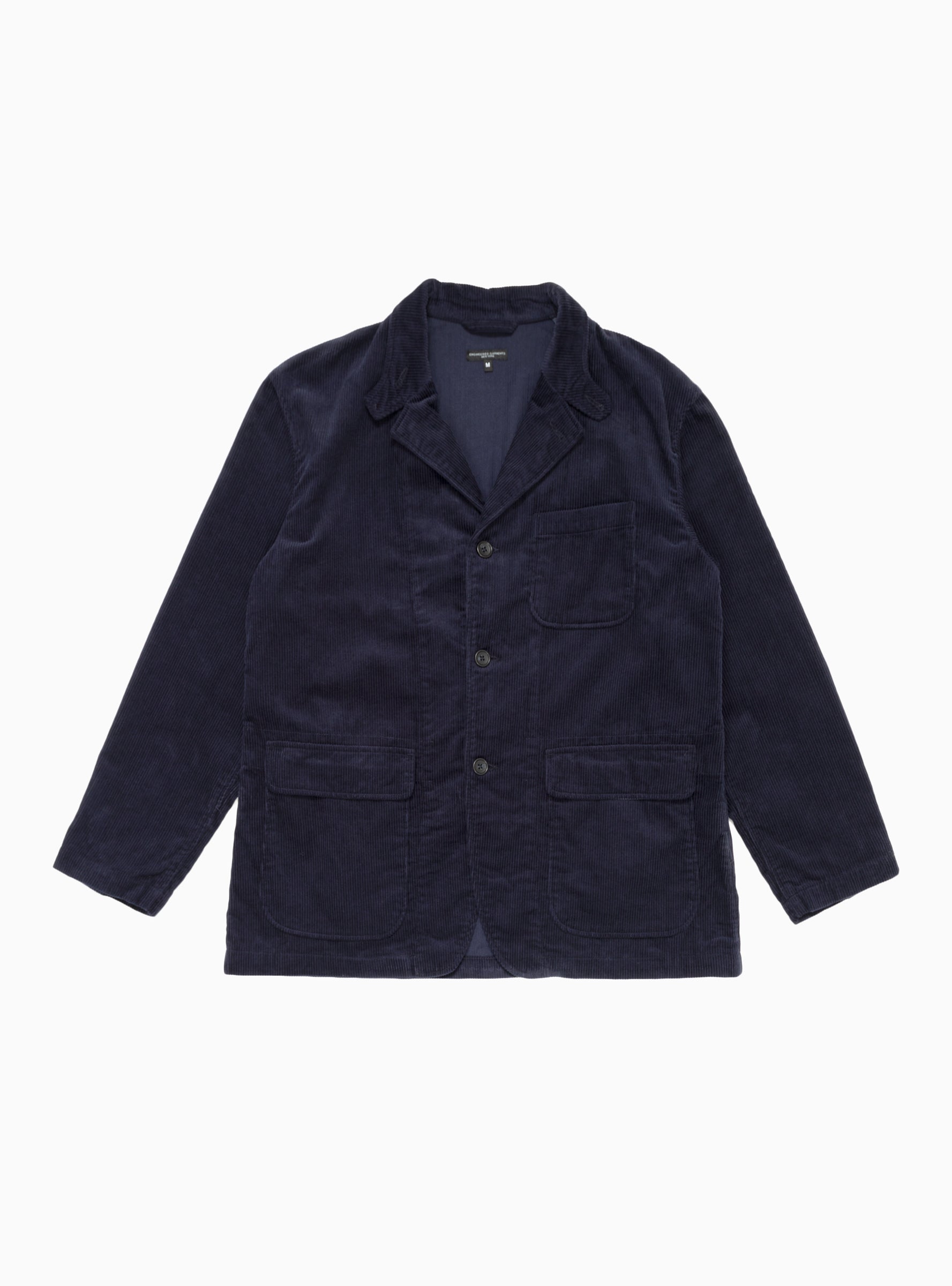 Loiter 8W Corduroy Jacket Navy by Engineered Garments Couverture & The Garbstore