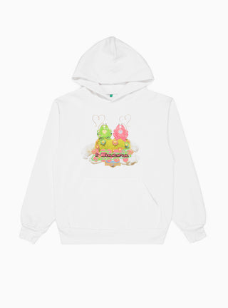 Forgflog Hoodie White by b.Eautiful | Couverture & The Garbstore