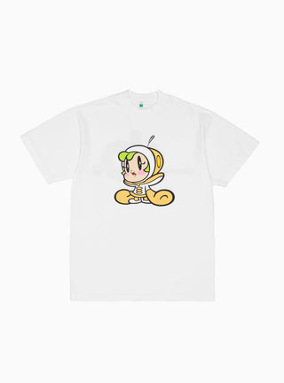 Milk Chan T-shirt White by b.Eautiful | Couverture & The Garbstore