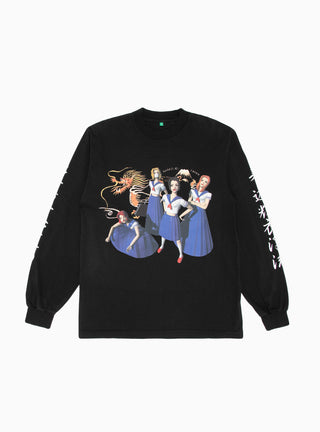 Sailor Long Sleeve T-shirt Black by b.Eautiful | Couverture & The Garbstore