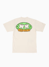 Zodiac Gemini T-shirt Cream by b.Eautiful | Couverture & The Garbstore