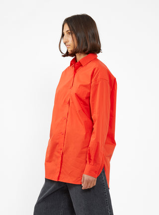 Oversized Shirt Fiery Red by Closed | Couverture & The Garbstore