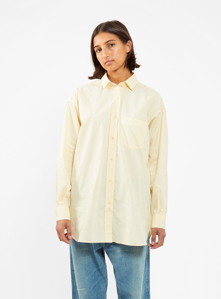 Oversized Shirt Soft Yellow by Closed | Couverture & The Garbstore
