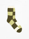 Malcolm Crew Socks Dark Olive by Hansel From Basel | Couverture & The Garbstore