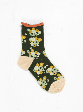 Lorelei Crew Socks Pine Green by Hansel From Basel | Couverture & The Garbstore