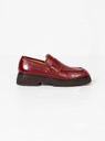 Chunky Loafers Dark Rust Red by Rejina Pyo by Couverture & The Garbstore