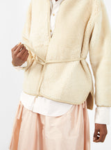 Diamond Robe Jacket Silica Cream by Milena Silvano | Couverture & The Garbstore
