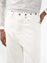 Wide High-Rise Jeans White by Chimala | Couverture & The Garbstore