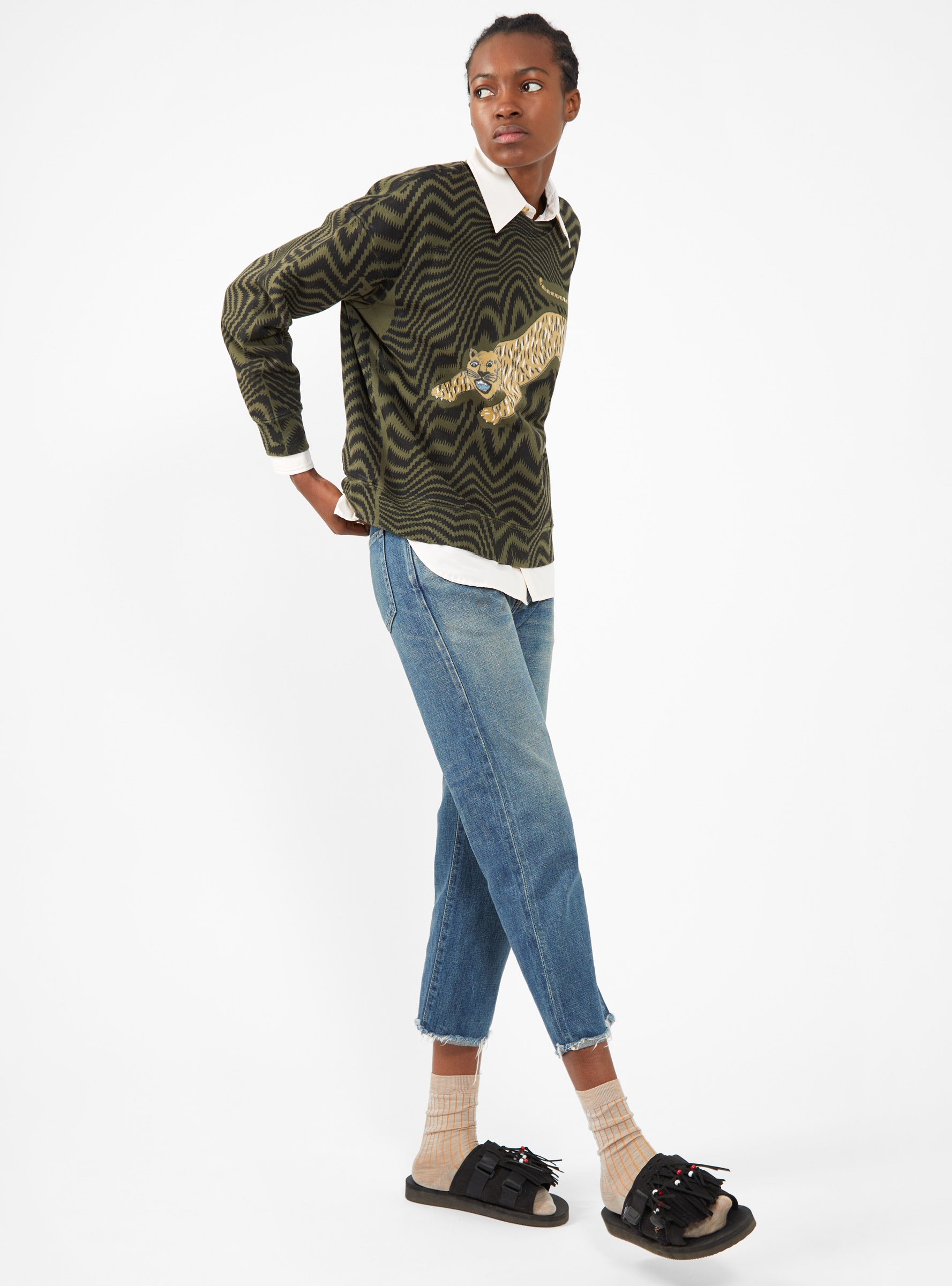 RawHem Selvedge Denim Jeans Blue by Chimala Couverture & The Garbstore