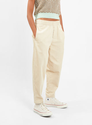Elastic Pull Up Trousers Antique White by 7115 by Szeki | Couverture & The Garbstore
