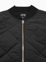 Dice Quilted Liner Jacket Black by Stüssy | Couverture & The Garbstore