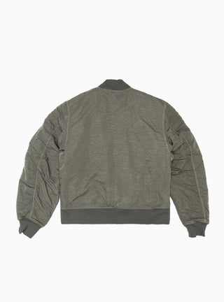 Dyed Nylon Bomber Jacket Charcoal by Stüssy by Couverture & The Garbstore