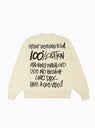 Care Label Sweater Natural by Stüssy | Couverture & The Garbstore