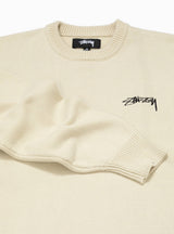 Care Label Sweater Natural by Stüssy | Couverture & The Garbstore