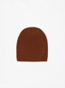 Nimbus Ribbed Beanie Syrup Brown by Himalayan Cashmere Co | Couverture & The Garbstore