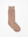 Double Face Merino Wool Crew Socks Camel by ROTOTO | Couverture & The Garbstore