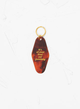 Food & Socializing Keyring Tortoiseshell by Reception | Couverture & The Garbstore