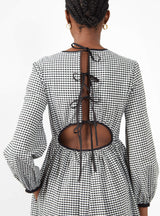 Rosa Dress Black & White Gingham by Naya Rea | Couverture & The Garbstore