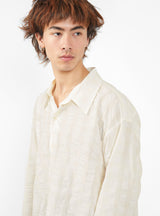 Exact Seersucker Shirt White by mfpen | Couverture & The Garbstore
