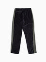 Narrow Velour Track Pants Navy by Needles | Couverture & The Garbstore
