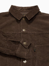 Darts 14W Corduroy Jean Jacket Brown by Needles | Couverture & The Garbstore
