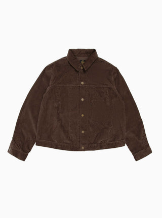 Darts 14W Corduroy Jean Jacket Brown by Needles | Couverture & The Garbstore