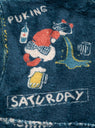 Kountry Calendar Fleece Pullover Navy by Kapital | Couverture & The Garbstore