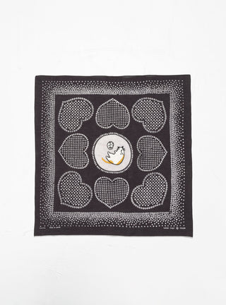 Love Cat Fastcolor Bandana Black by Kapital | Couverture & The Garbstore