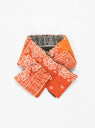Kesa Reversible Bandana Scarf Khaki & Orange by Kapital | Couverture & The Garbstore