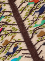 Bird Tree Happy Scarf Beige & Multi by Kapital | Couverture & The Garbstore
