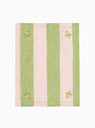 Sirkus Striped Napkin/Placemat Green & Pink by Projektityyny | Couverture & The Garbstore
