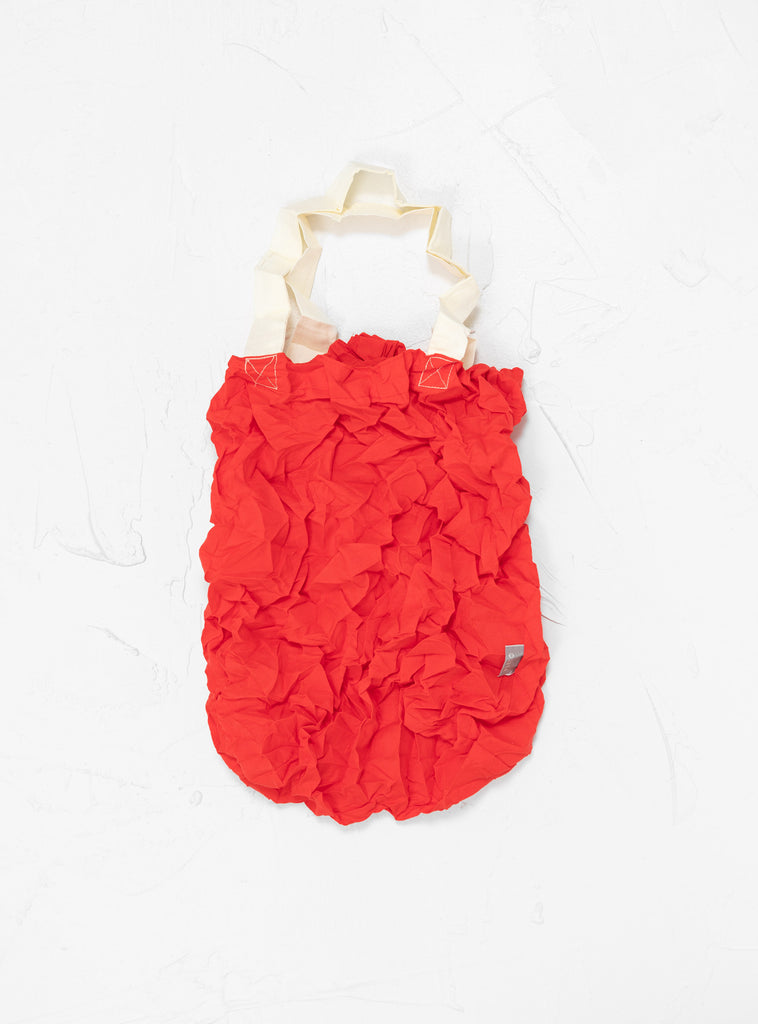 Kusha Crumpled Tote Bag Red by PLECO | Couverture & The Garbstore