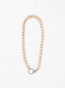 Big Pearls Long Keyholder Beige by Ina Seifart by Couverture & The Garbstore