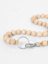 Big Pearls Long Keyholder Beige by Ina Seifart by Couverture & The Garbstore