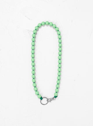Big Pearls Long Keyholder Green by Ina Seifart by Couverture & The Garbstore